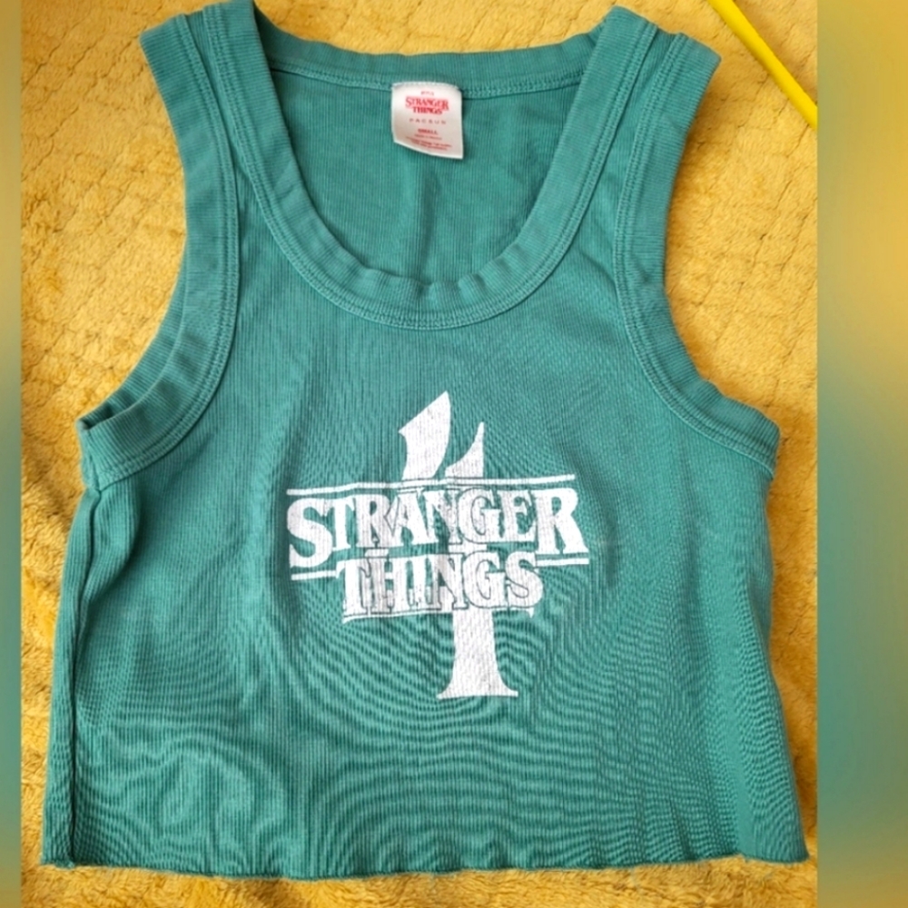 PACSUN Stranger Things Crop Top‎